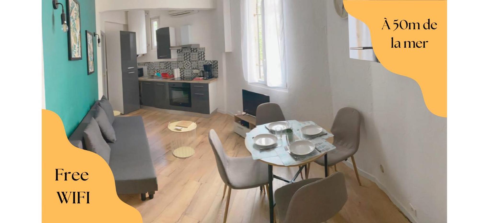 Apartament L'Esterel Antibes Zewnętrze zdjęcie